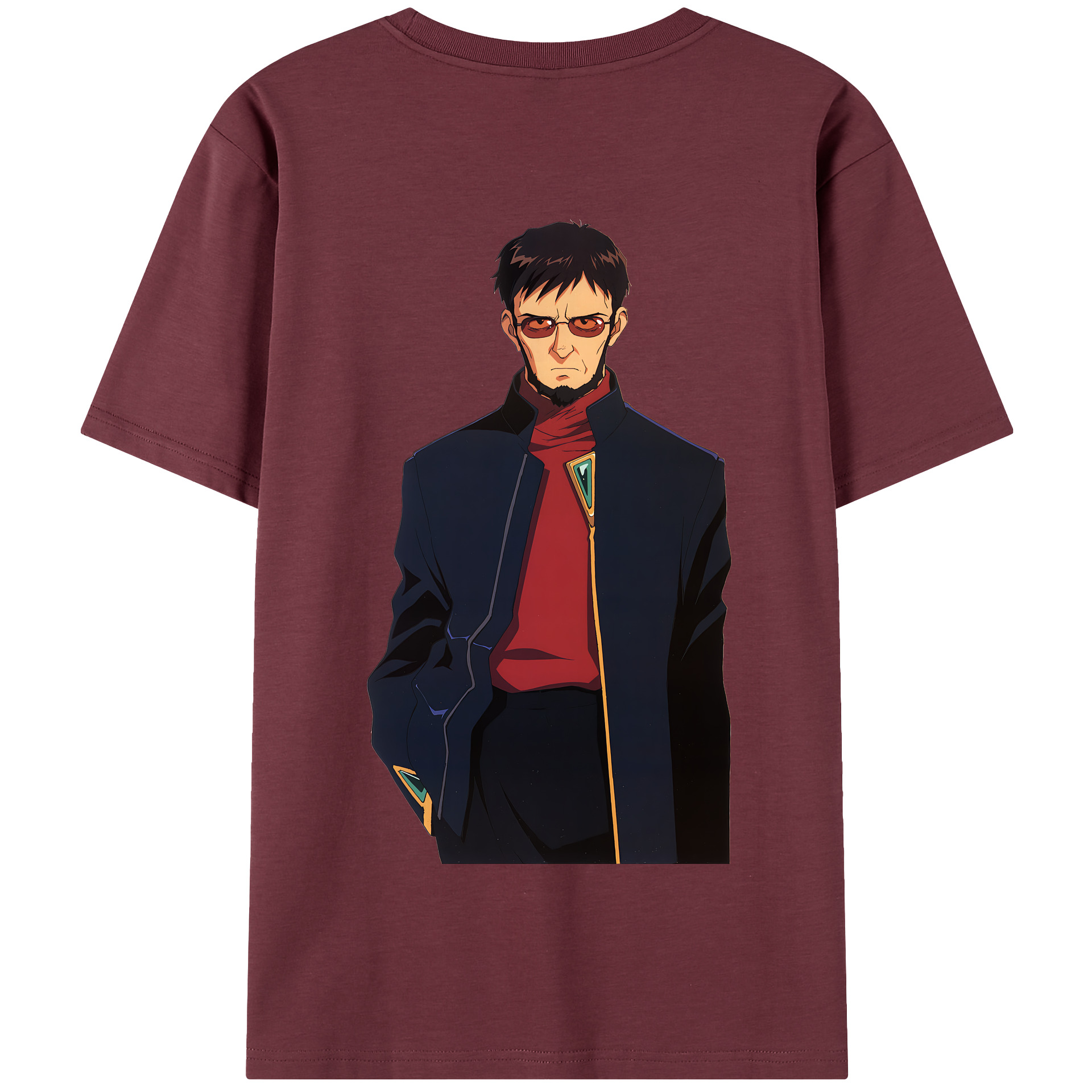 （画像用） EVA 新世紀エヴァンゲリオン 綿100％半袖Tシャツ（背面プリント）